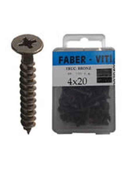 Vite TK 5x50 bronzata per truciolare (200 pz)