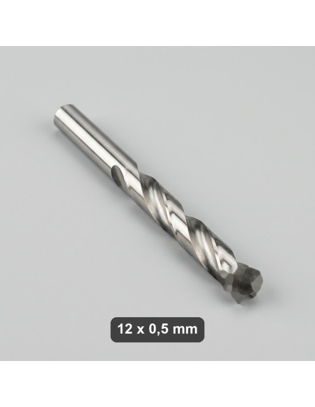 Punta HSS Reitool 12x0,5 mm per metallo