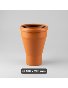 Aumento Superplastica Ø 100x200 mm Arancione