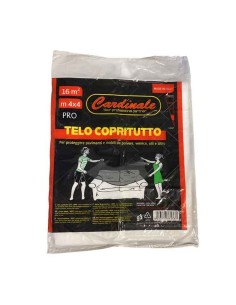 Telo copritutto PLP 4x4 m 200gr protezione cantiere