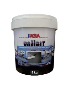 Uniibit Pro Guaina liquida fibrorinforzata pedonabile 5 kg grigio