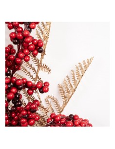 Ramo oro Cosmos Rex Reflex x5, h 65 cm, decorazione Natale