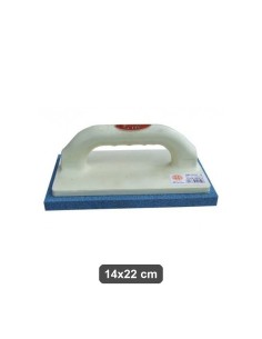 Frattone plastica spugna morbida arancio 14x22 cm