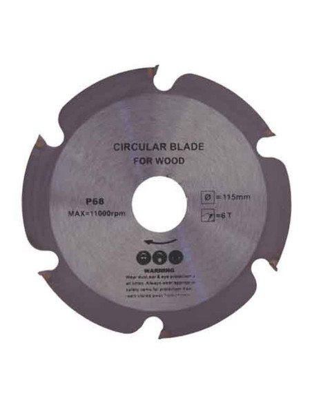 Disco taglio legno e PVC Ø230 mm 6.600 giri/min