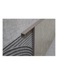 Giunto di delimitazione alluminio fango 10 mm barra 2,5 m