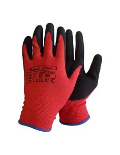 Guanti da lavoro tg. 8/M poliestere e nitrile