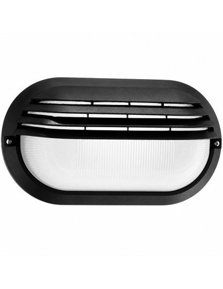 Applique da parete ovale modello Palpebra nero