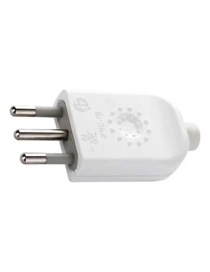 Spina mobile volante a 90° 10A 2P+T