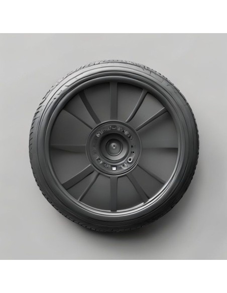 Ruota antiforo poliuretano per carriola Ø 170 mm