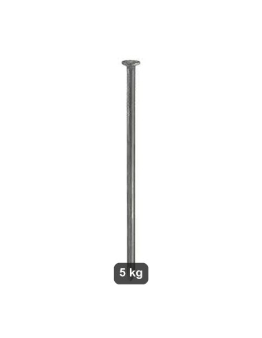 Chiodi testa piana 16x60 mm scatola 5 kg per legno