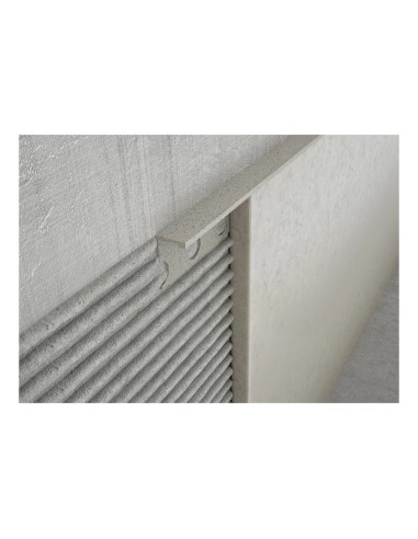Profilo Jolly alluminio 10 mm avorio 2,5 m - Minerva