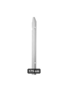 Paletto Zincato T 30 h.175 cm per Rete da Recinzione