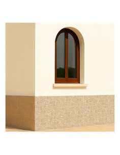 Rivestimento in pietra di carparo II scelta 50x25 cm sp. misti