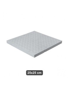 Chiusino PVC Chiuso 25x25 cm Grigio Super