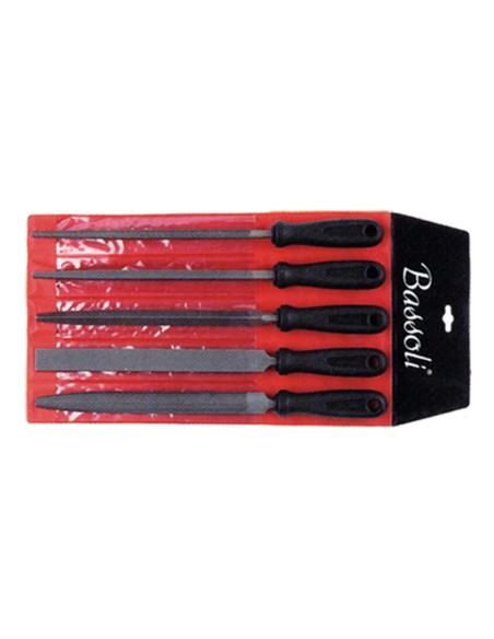 Lime e raspe 200 mm set 6 pz per legno e metallo