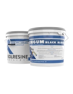 Guaina liquida Resingum Black Blok 15 kg Isolresine