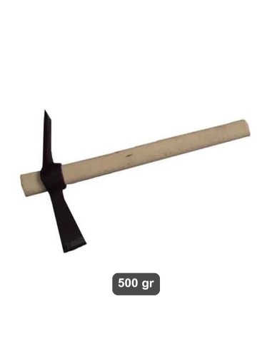 Martellina malepeggio 500 gr manico legno muratore