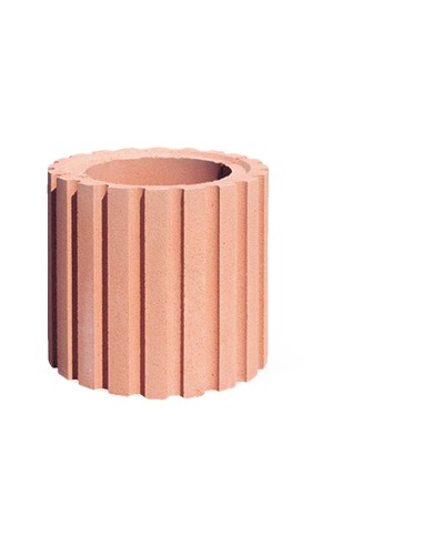 Colonna in Cemento Idrofugata Gialla Ø37xH33 cm Magna Grecia
