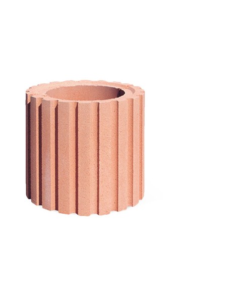 Colonna in Cemento Idrofugata Gialla Ø37xH33 cm Magna Grecia