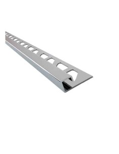 Profilo Jolly quadro acciaio lucido 10 mm 2,5 m
