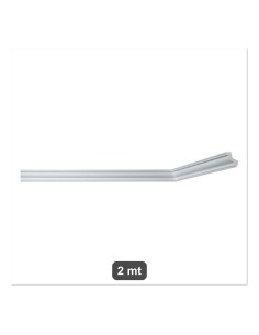 Cornice poliestere estrusa Teykos barra 2 mt 1,5x4 cm