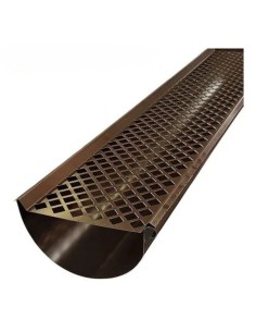 Parafoglie PVC per canali gronda nero Ø60-120 mm