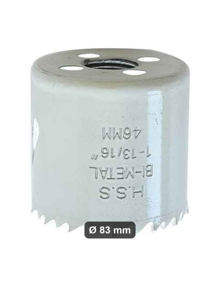Sega a tazza bimetallica Ø 83 mm 3-1/4"