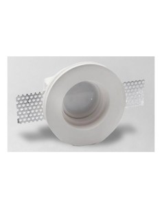 Faretto in gesso incasso cartongesso circolare Ø 95 mm Akifix