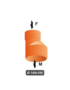 Aumento Superplastica Ø 140x160 Arancione