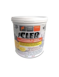 Pasta lavamani abrasiva al limone 1 lt Cler