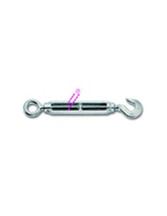 Tenditore a 2 occhi 6 mm zincato filettatura 1/4
