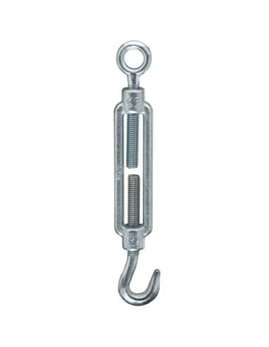 Tenditore acciaio zincato occhio-gancio 10 cm