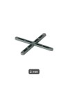 Distanziatori a croce 2 mm per piastrelle, conf. 250 pz