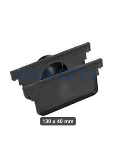 Tappo con imbocco Dovaro per canale Panama-X 130x40 mm
