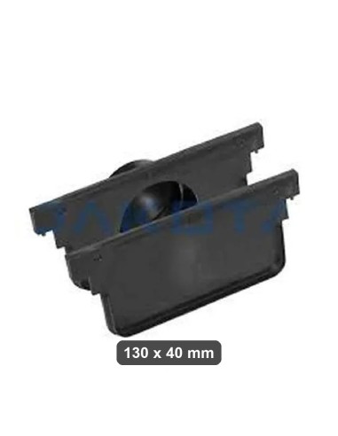 Tappo con imbocco Dovaro per canale Panama-X 130x40 mm