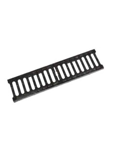 Griglia in ghisa B125 130x500x20mm per canaletta drenaggio
