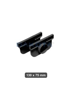 Tappo liscio Dovaro per canale Panama-X 130x75 mm