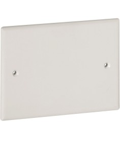 Placca cieca copriscatola Bocchiotti PC-L 83W bianca