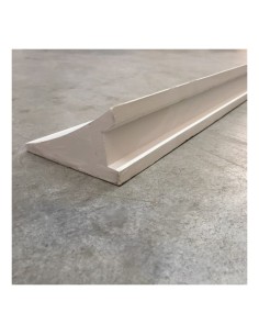 Sguscio in Gesso per Luce Diffusa 19,2x12,7 cm, 1,5 mt