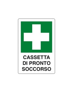 Cartello segnaletico Cassetta Pronto Soccorso 30x20 cm