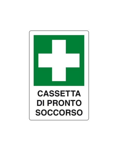 Cartello segnaletico Cassetta Pronto Soccorso 30x20 cm