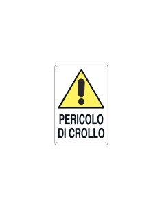 Cartello 'Pericolo' Generico 43x68 cm