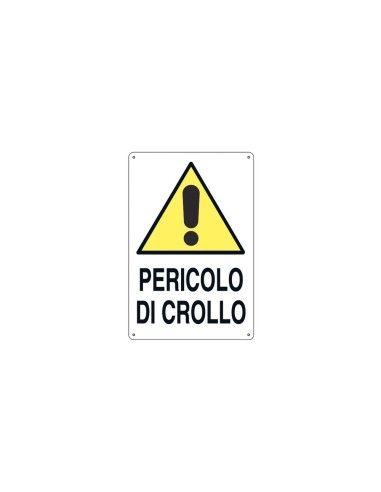 Cartello 'Pericolo' Generico 43x68 cm
