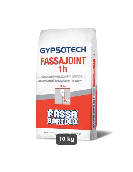 Stucco per cartongesso Fassajoint 1H 10 kg Fassa