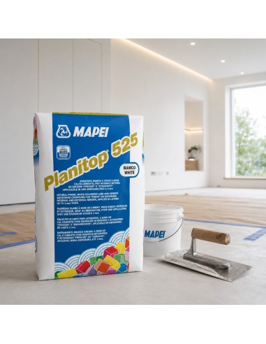 Mapei PLANITOP 525 Rasatura Civile Bianca Per Intonaci Interni Ed Esterni 25 Kg