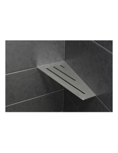 Mensola triangolare Schluter Shelf E S3 per angolo doccia