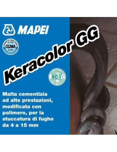 Stucco Fughe Grana Grossa Ceramiche Piastrelle Mosaici  Keracolor GG Sacco 5 kg 