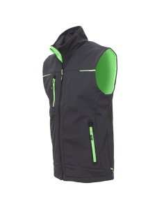 Gilet Softshell Impermeabile Traspirante Universe Colore Asphalt Grey Green  2