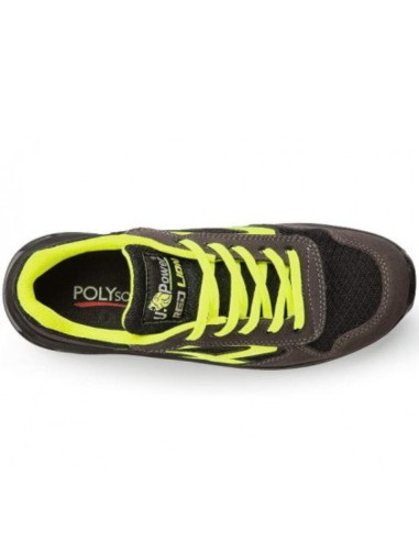 Scarpe Antinfortunistiche Traspiranti Leggere Basse S1P SRC ESD Red Lion Yellow