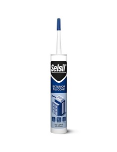 Silicone Neutro Trasparente Costruzioni Lamiera 310Ml Selsil Sigillante Resistente
